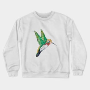 Hummingbird in Flight Crewneck Sweatshirt